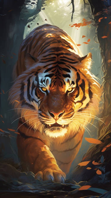 Glowing Bengal