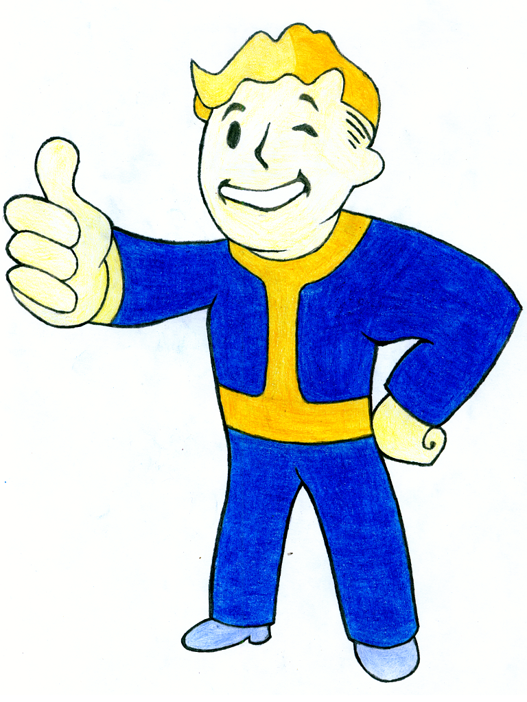 Fallout Vault boy by MrHaltar on DeviantArt