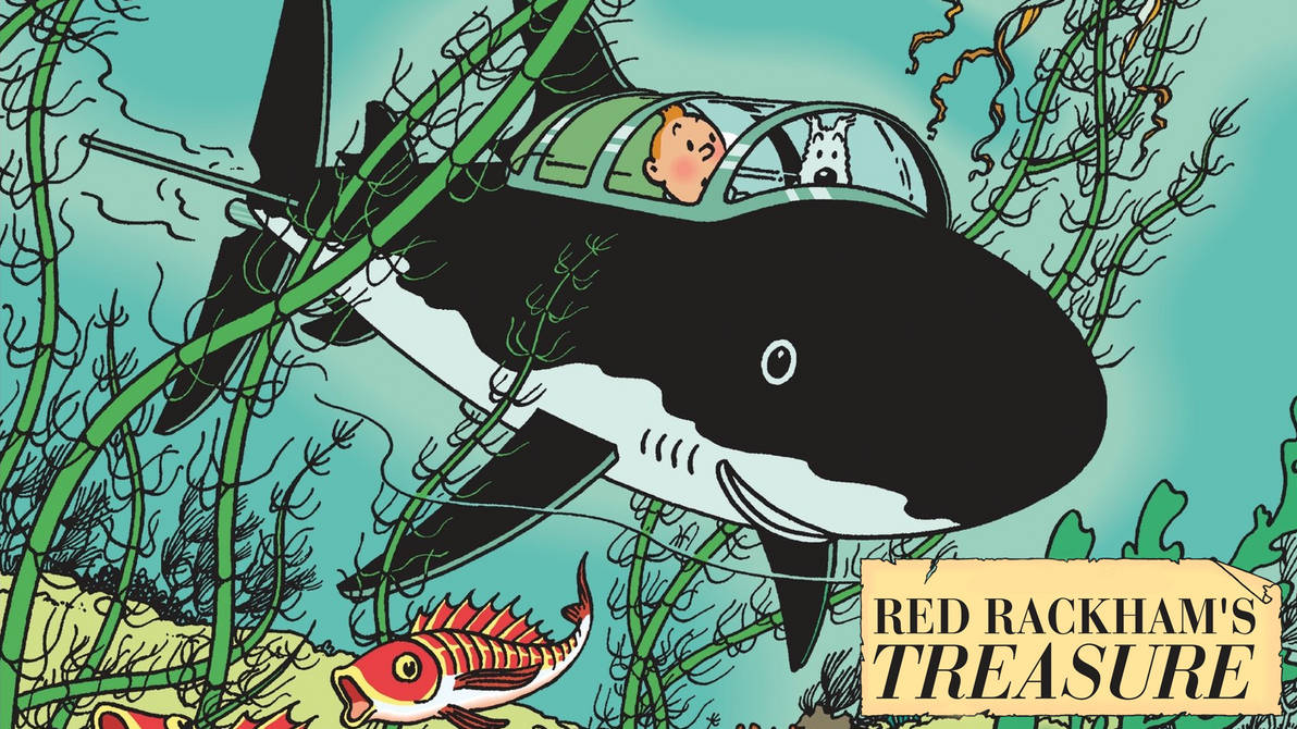 Red Rackham's Treasure - Wallpaper by Spirit--Of-Adventure on DeviantArt