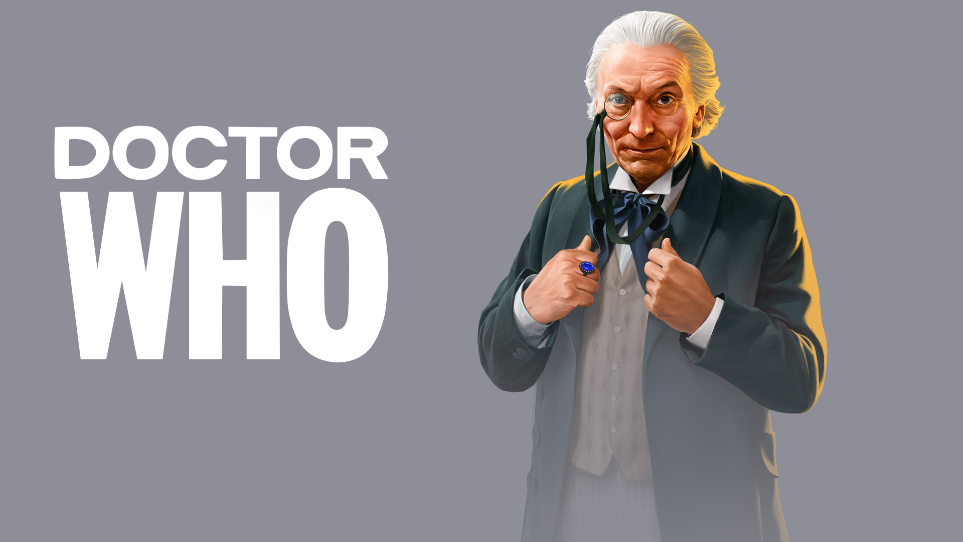 Doctor Who - First Doctor Wallpaper by Spirit--Of-Adventure on DeviantArt