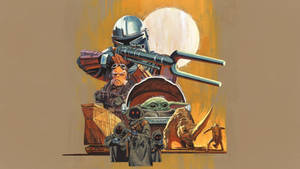Chapter 2: The Child (The Mandalorian Wallpaper)