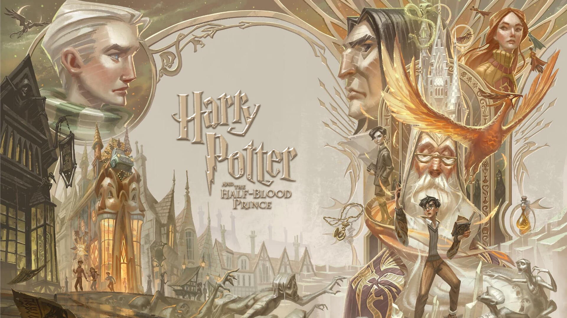 Harry Potter And The Half Blood Prince Wallpaper By Spirit Of Adventure On Deviantart Harry Potter And The Half Blood Prince Wallpaper By Spirit Of Adventure On Deviantart