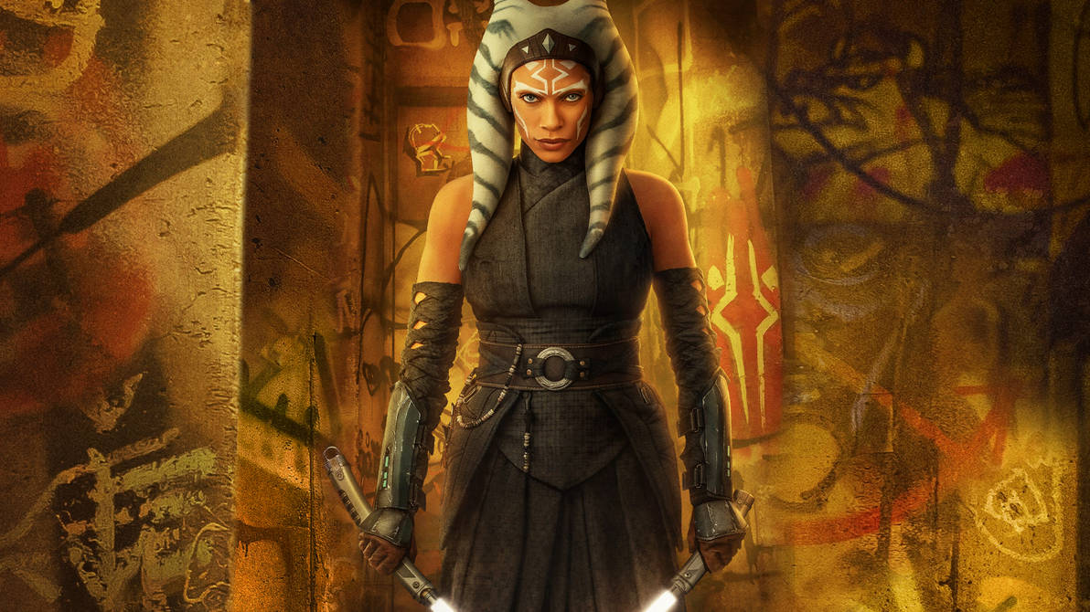 Ahsoka Tano Wallpaper - The Mandalorian S02 by Spirit--Of-Adventure on