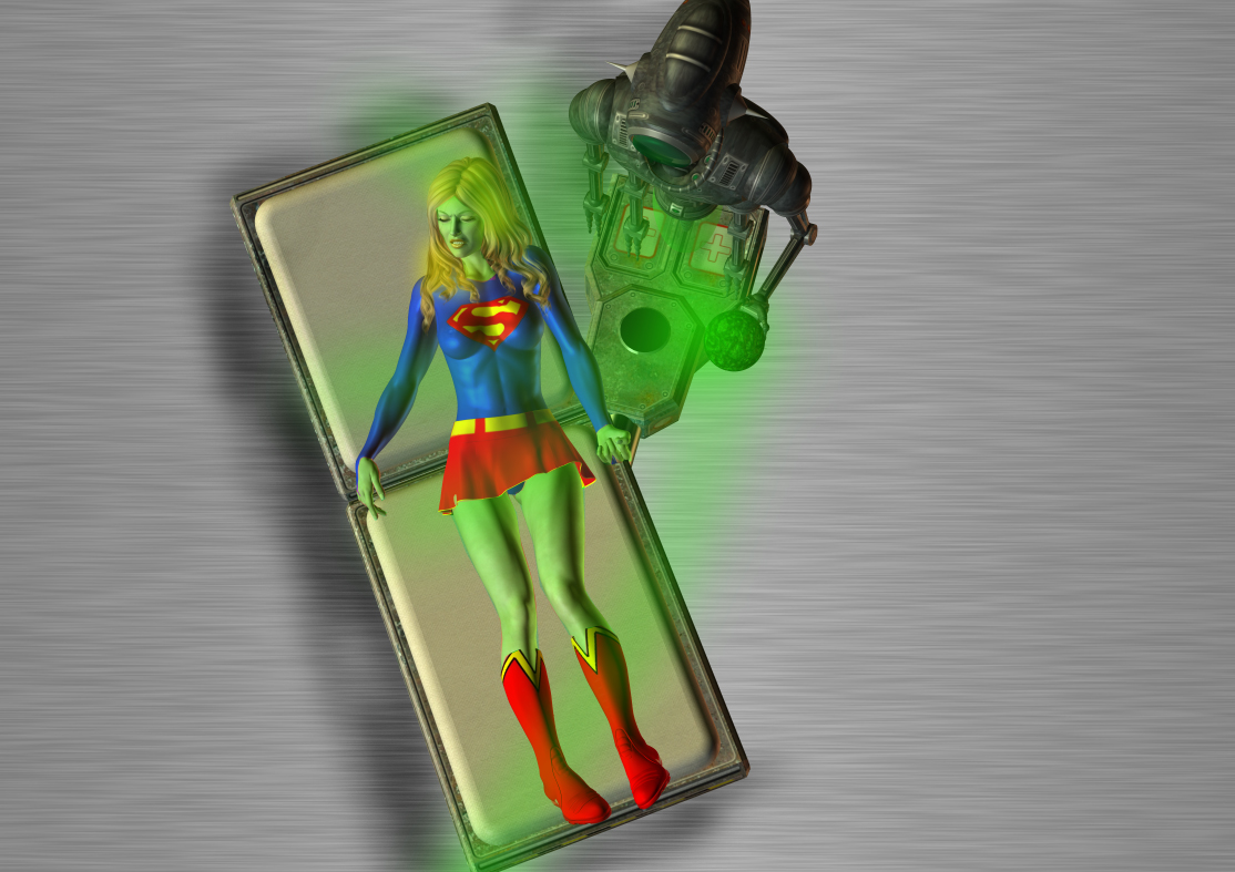 Supergirl Kryptonite Expmt