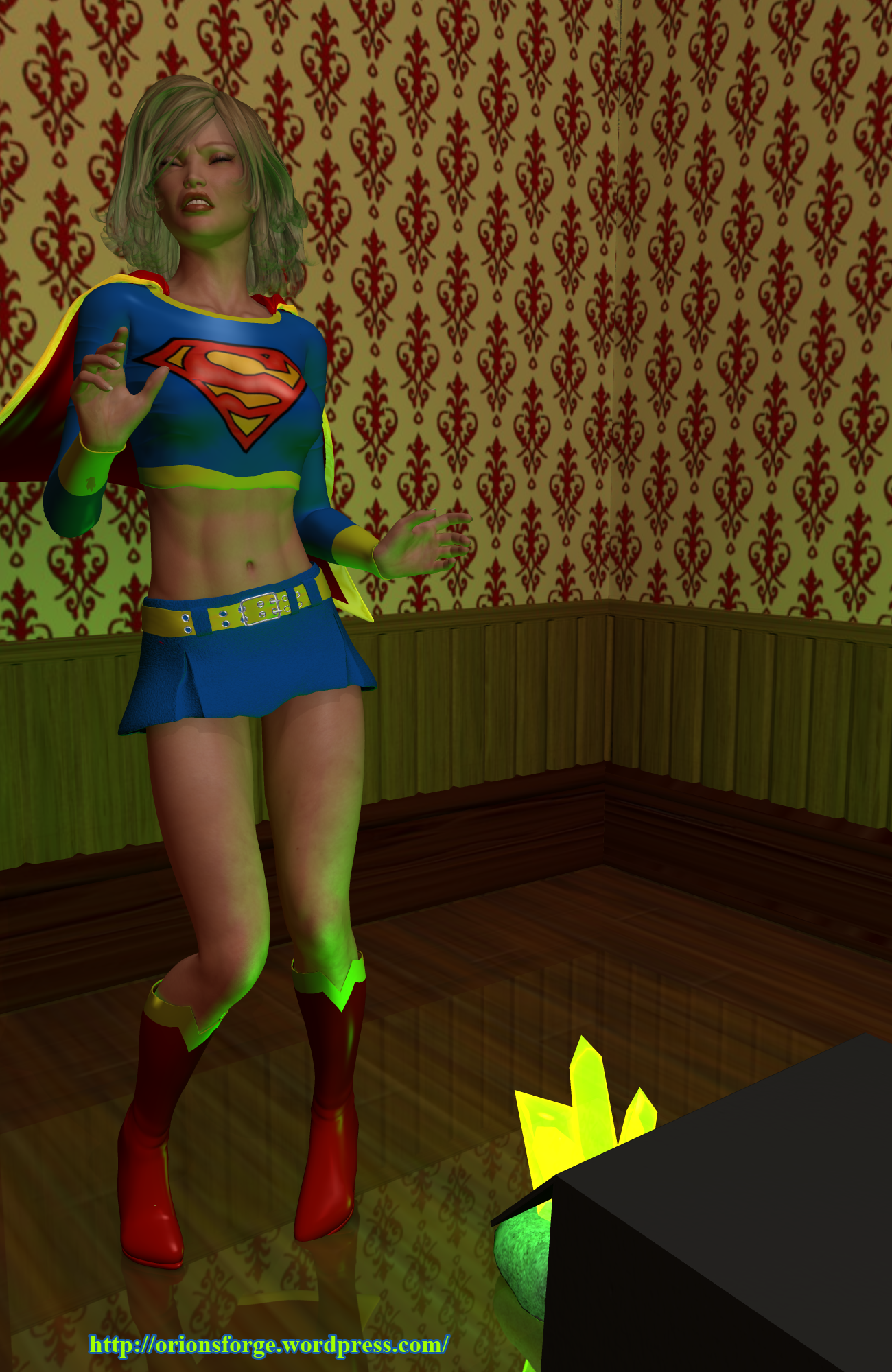 Supergirl Surprised