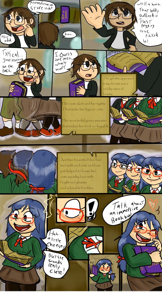 TG Comics Reading Into Things by KJsOtherArt on DeviantArt