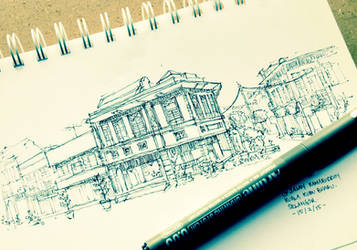 Shophouse sketch