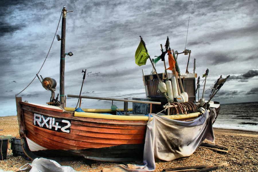 Hastings Boat by Deb-e-ann