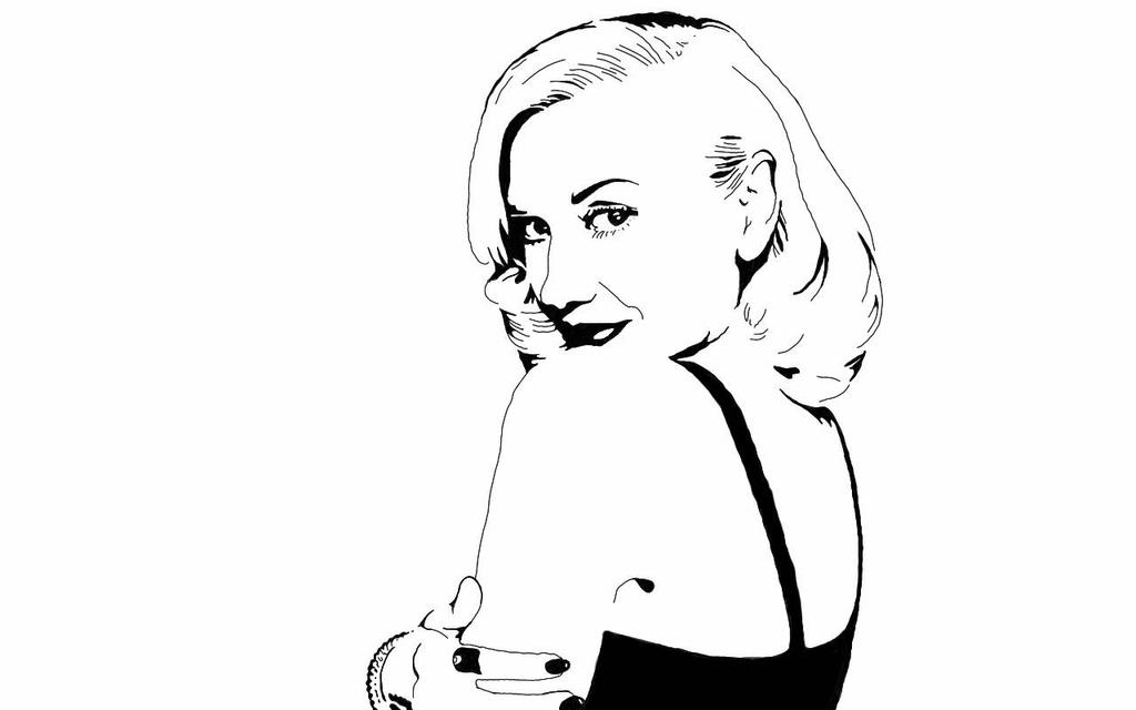 Gwen Stefani Drawing By Orkespip On Deviantart