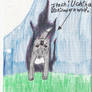 Itachi Uchiha descised as wolf