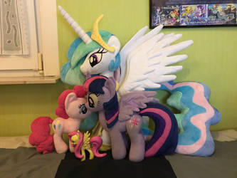 Celestia Plush Size Comparison