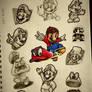 Mario - Skecthbook