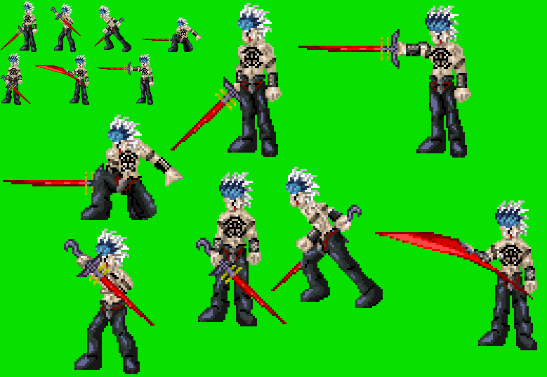 Linedwell Rainrix sprite edit by Sojuro