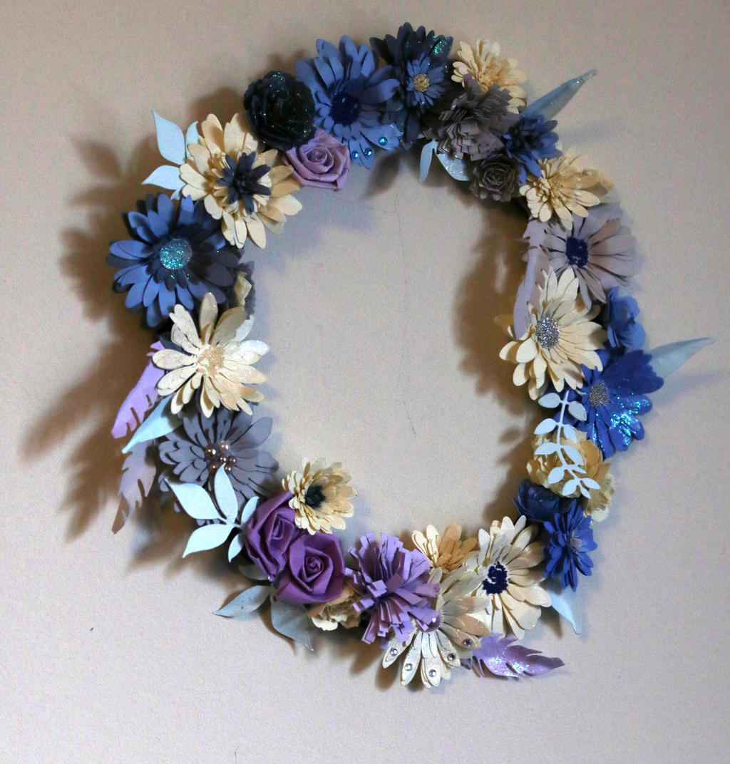 Quilled Flower Wreath