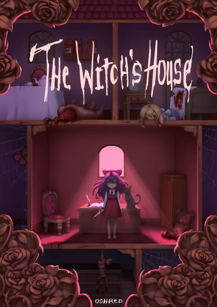 Rpg horrors. Witch House игра. Игра House пиксельный хоррор. The Witch’s House пиксельная игра.