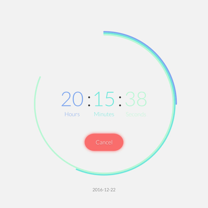 Deviantart Countdown Timer Daily UI #014 - Countdown Timer by Terrance8d on DeviantArt