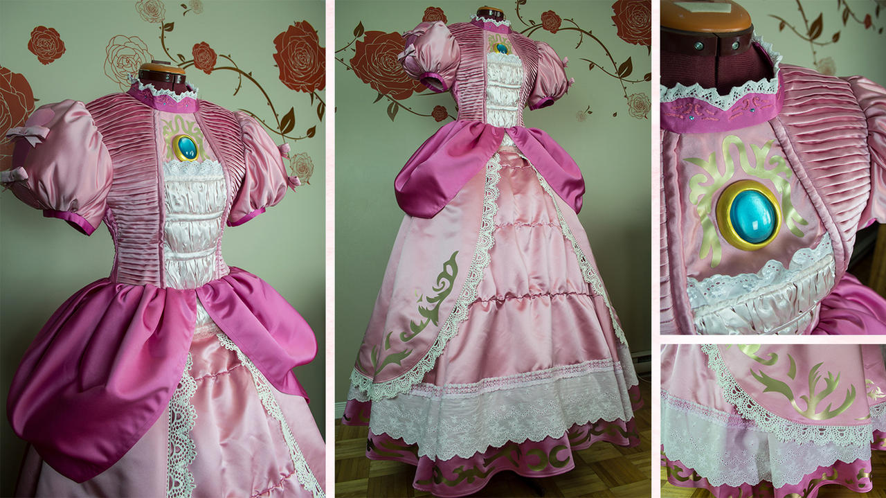 Princess Peach dress Super Smash Bros. Brawl by LadyRoseTea on DeviantArt