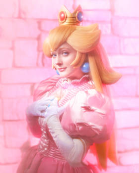Princess Peach Cosplay - Soft pink vibes
