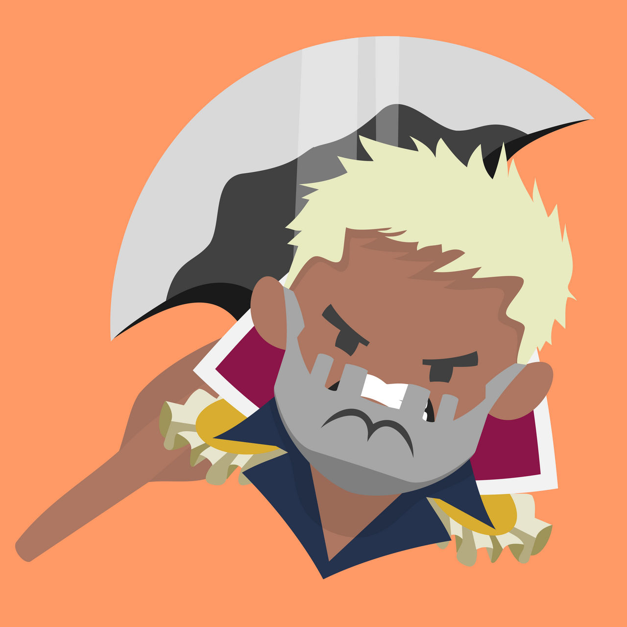 'Axe Hand' by platesandoatcakes on DeviantArt