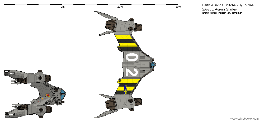 SA-23E Aurora Starfury - Battle of the Line