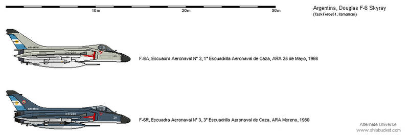 Douglas F-6 Skyray - Argentina (AU)