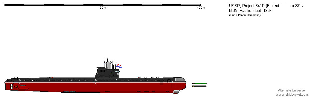Foxtrot II-class SSK B-85 (AU)