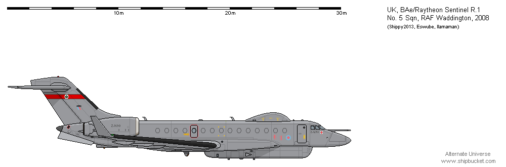 Sentinel R1 Drawing BAe/Raytheon Sentinel R.1 (Saxonverse AU) by dave-llamaman on DeviantArt