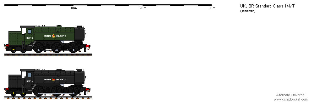 British Railways Standard Class 14MT (AU)