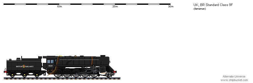 British Railways Standard Class 9F (AU)