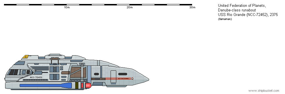 Uss Rio Grande Layout Danube-class runabout USS Rio Grande (FD-scale) by dave-llamaman on ...