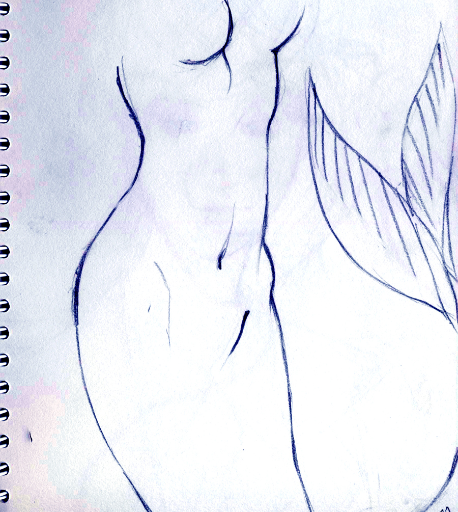 Mermaid Sketch 2