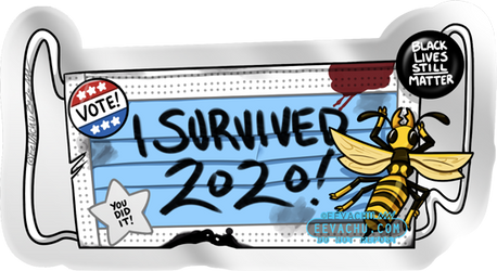 I Survived 2020! Bonus Sticker