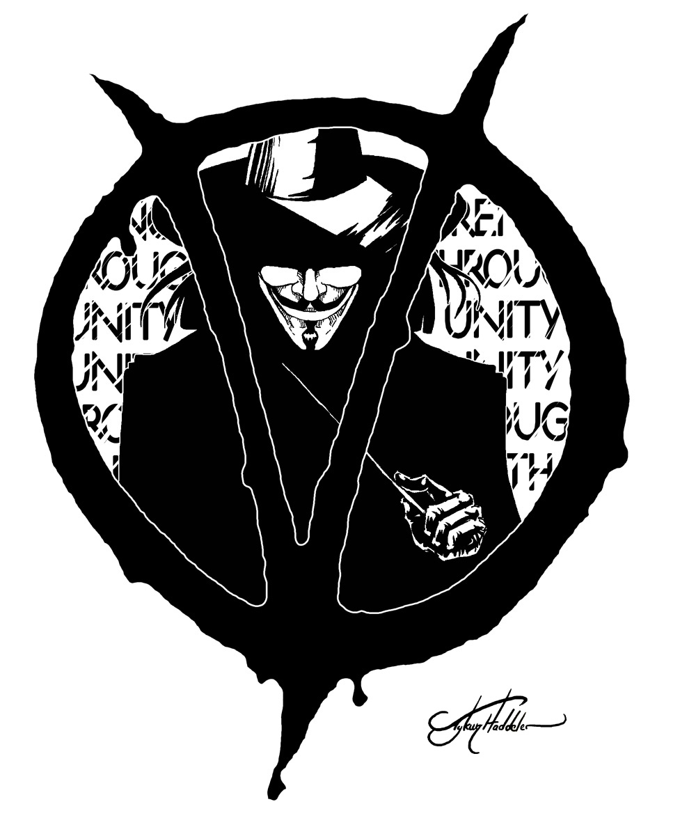 V for Vendetta - Final Tattoo by icoon on DeviantArt