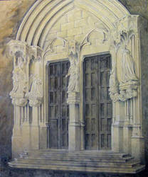 Cathedral entry-- in progress