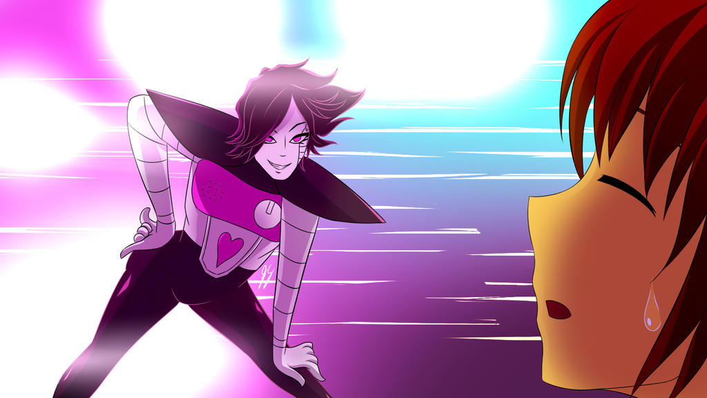 Undertale - Mettaton Strikes a Pose by DragonBreath75 on DeviantArt