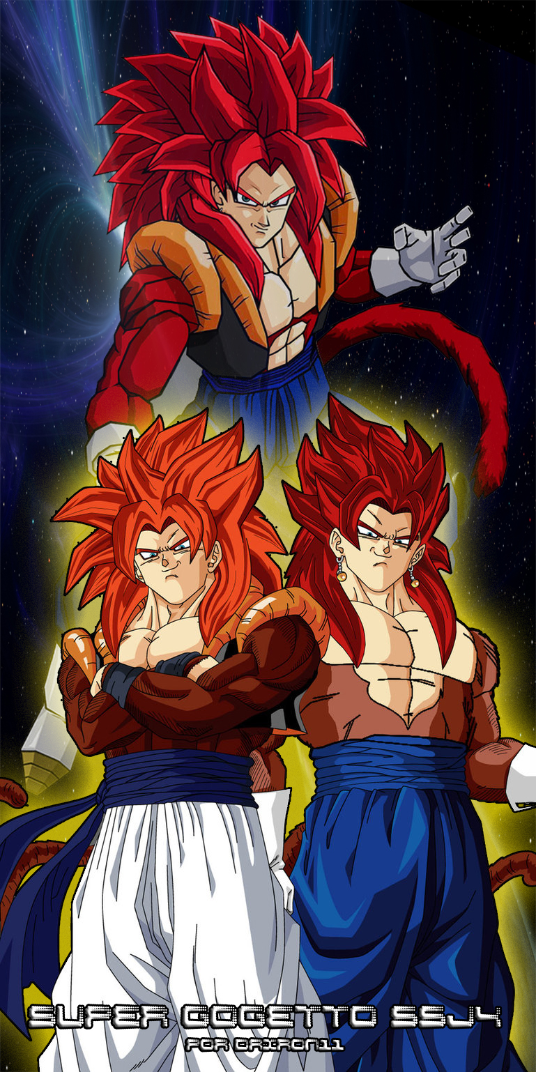 Gogeta SSJ4 by Drozdoo