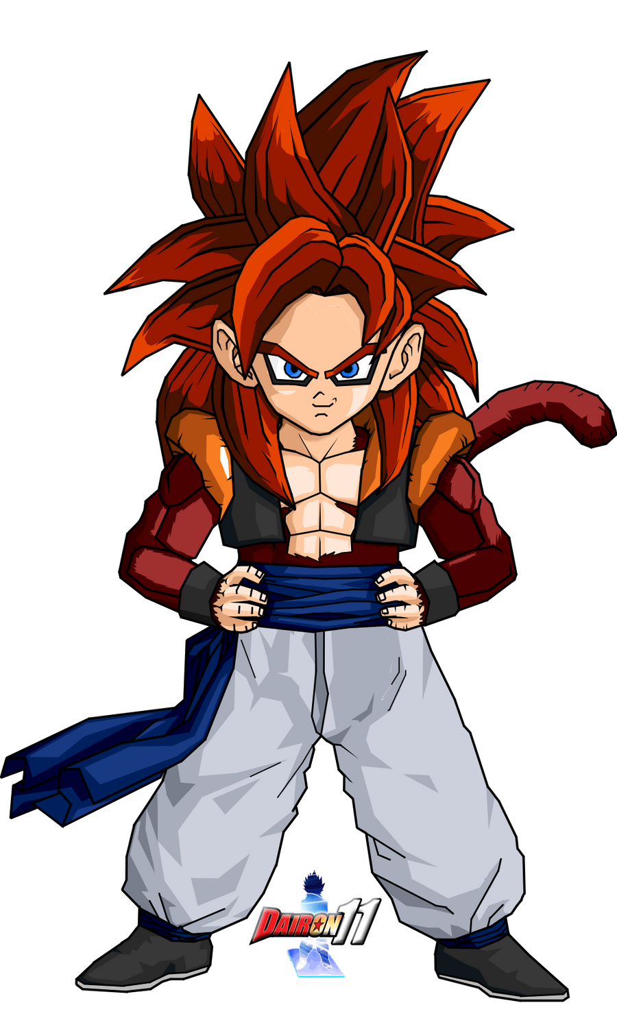 Dragon Ball GT - Gogeta SSJ4 by DBCProject on DeviantArt