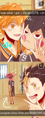 haikyuu! snapchats