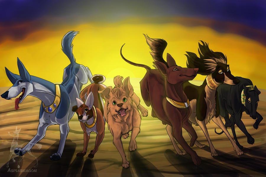 The Main Cast of CYNOPOLIS by Aspendragon on DeviantArt