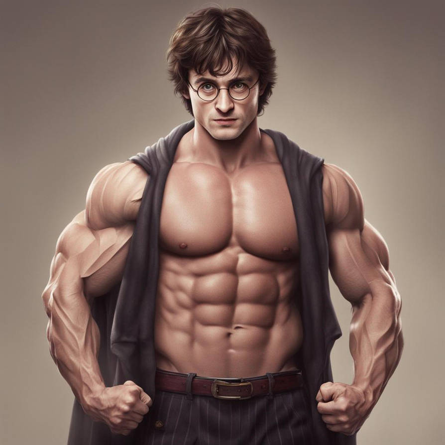 Dumbledore Bodybuilder Muscular Harry Potter by P1xleyB0i on DeviantArt
