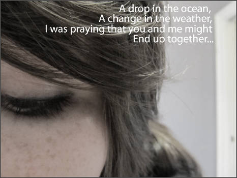 A Drop in the Ocean...