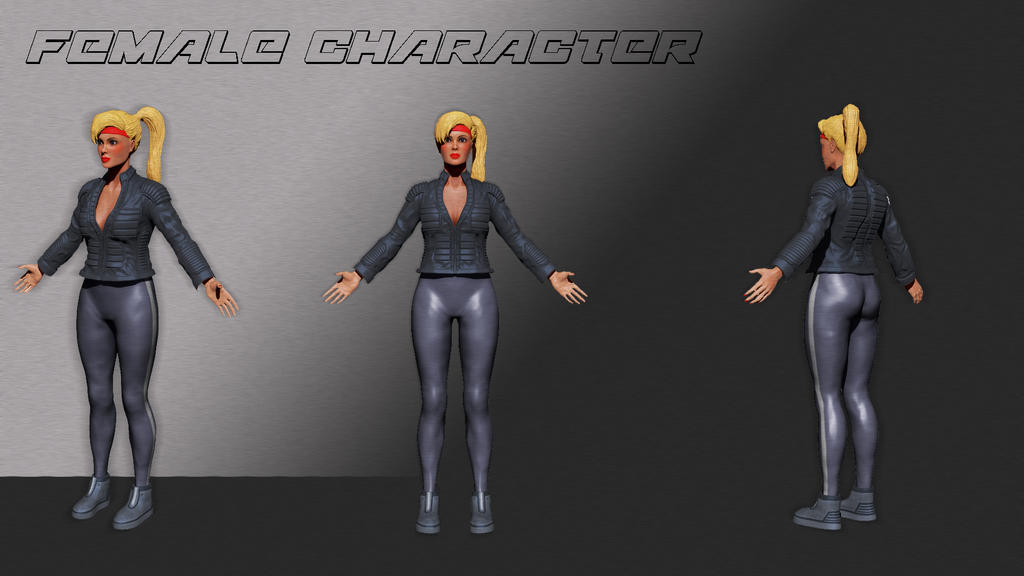 female basic character by jonnyrosebush on DeviantArt