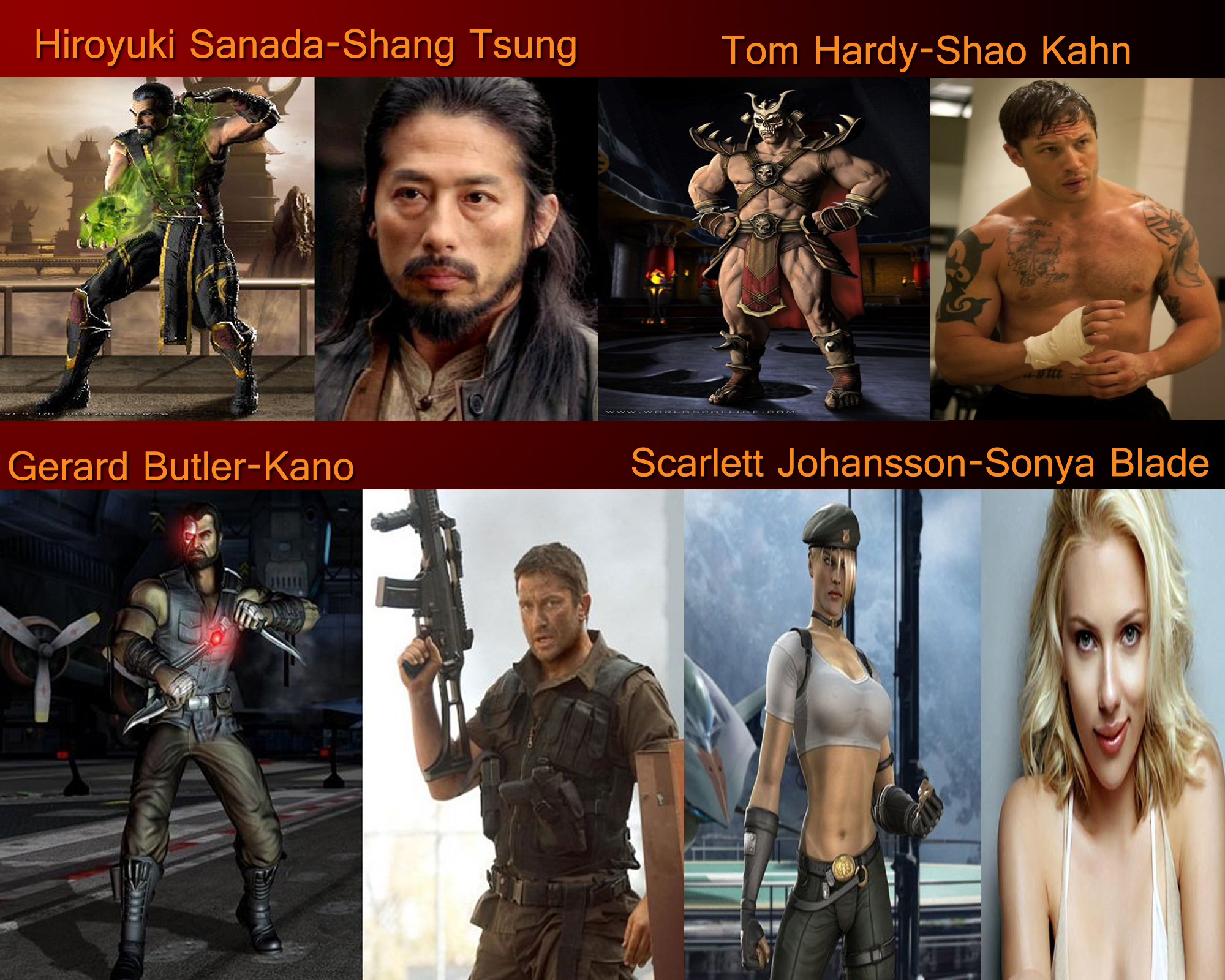 Shang-Tsung (Mortal Kombat 2) Fan Casting