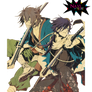 Okita Souji - Saitou Hajime Render