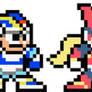 Megaman series - NES style