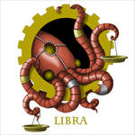 Steampunk zodiac - Libra