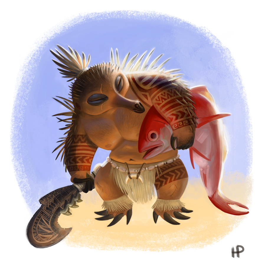 Echidna Warrior by kepyle2055 on DeviantArt