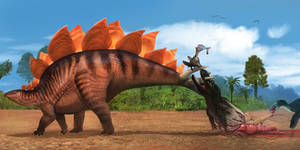 stegosaurus and ... Friends