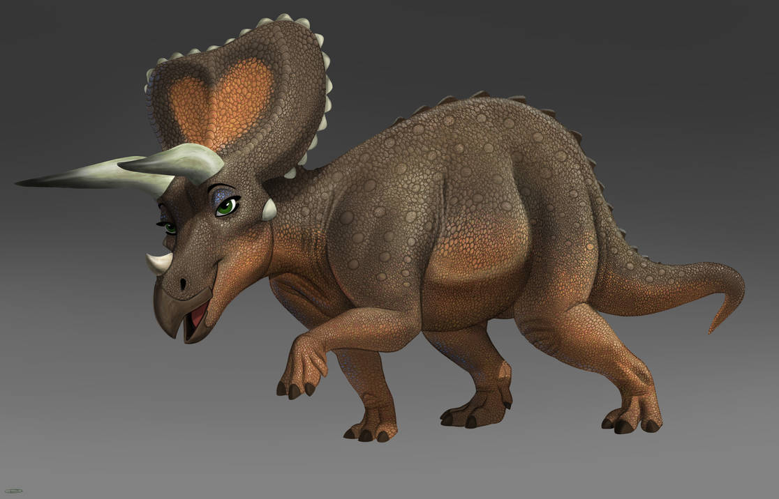Flirtatious Triceratops by kepyle2055 on DeviantArt