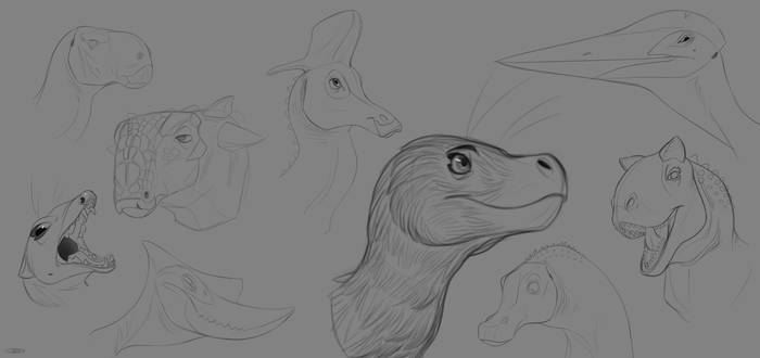 Dino Sketches 2024